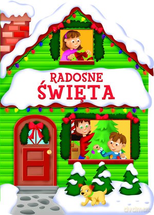 Radosne Święta Książka Z Okienkami [KSIĄŻKA]