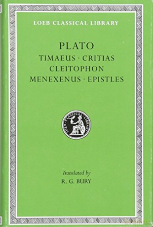 Timeas/Critias/Cleitophon/Menexenus/Epis - Plato [KSIĄŻKA]
