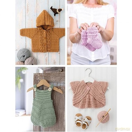 Timeless Textured Baby Crochet - Vita Apala [KSIĄŻKA]