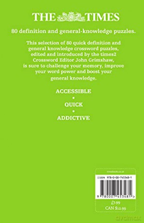 Times Quick Crossword Bk 16 Pb [KSIĄŻKA]