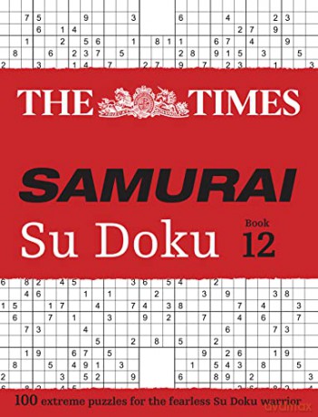 Times Samurai Su Doku Book 12 - Times Mind Games [KSIĄŻKA]