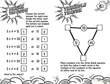 Times Table Games For Big Thinkers - Collins Kids [KSIĄŻKA]