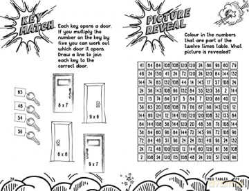 Times Table Games For Big Thinkers - Collins Kids [KSIĄŻKA]