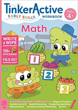 Tinkeractive Early Skills Math Workbook - Nathalie Le Du [KSIĄŻKA]