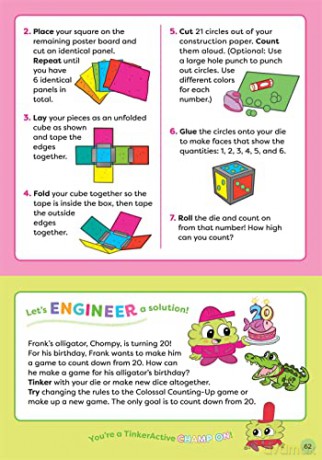 Tinkeractive Early Skills Math Workbook - Nathalie Le Du [KSIĄŻKA]