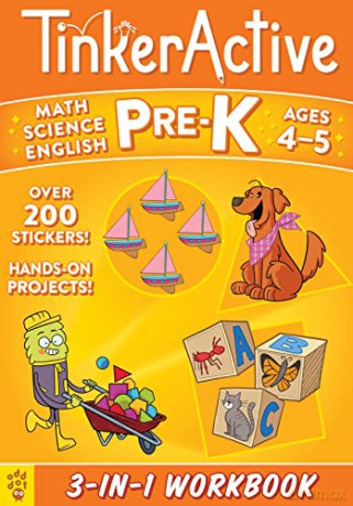 Tinkeractive Prek 3in1 Workboo - Helen Frost [KSIĄŻKA]