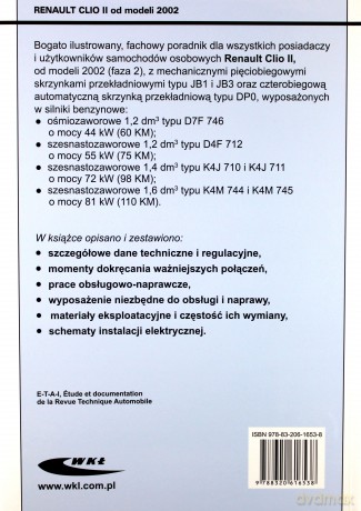 Renault Clio Ii Od Modeli 2002 [KSIĄŻKA]