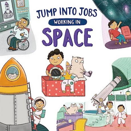 Today Im Working... In Space - Kay Barnham [KSIĄŻKA]