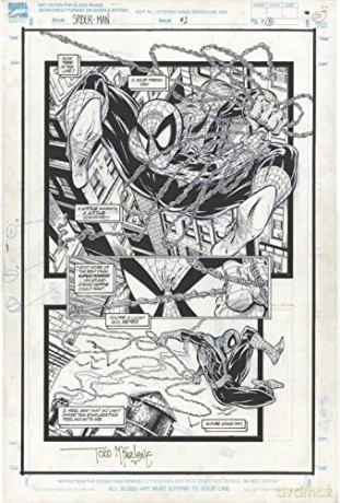 Todd Mcfarlanes Spiderman Artists Editio - Todd Mcfarlane [KSIĄŻKA]