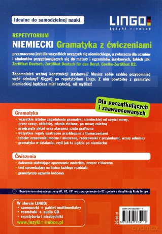 Repetytorium. Niemiecki. Gramatyka [KSIĄŻKA]