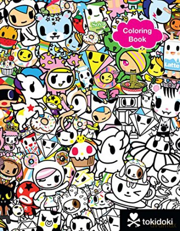 Tokidoki Coloring Book - Tokidoki [KSIĄŻKA]