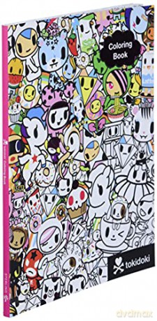 Tokidoki Coloring Book - Tokidoki [KSIĄŻKA]