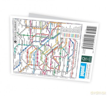 Tokyo Popout Map - Popout Maps [KSIĄŻKA]