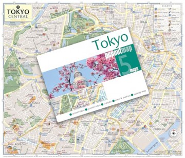 Tokyo Popout Map - Popout Maps [KSIĄŻKA]
