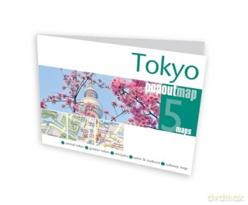 Tokyo Popout Map - Popout Maps [KSIĄŻKA]