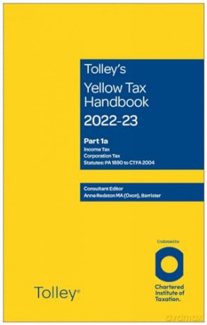 Tolleys Yellow Tax Handbook 2022-23 [KSIĄŻKA]