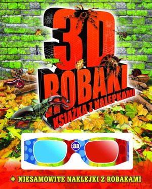 Robaki Książka Z Nalepkami 3d [KSIĄŻKA]