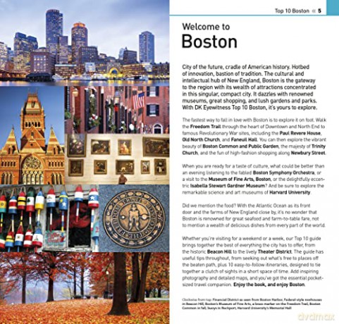 Top 10 Boston 2024 - Dk Eyewitness [KSIĄŻKA]