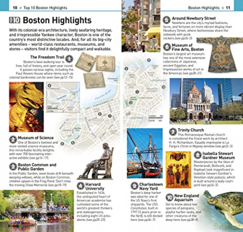 Top 10 Boston 2024 - Dk Eyewitness [KSIĄŻKA]