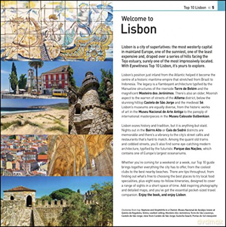 Top 10 Lisbon 2024 - Dk Eyewitness [KSIĄŻKA]