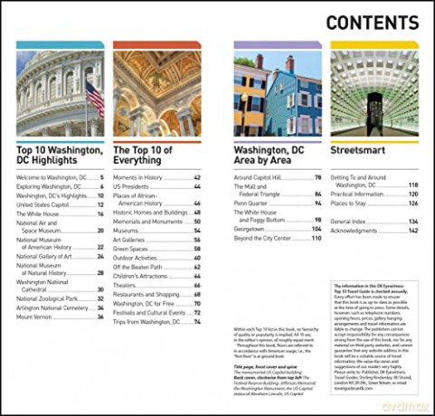 Top 10 Washington Dc 2024 [KSIĄŻKA]