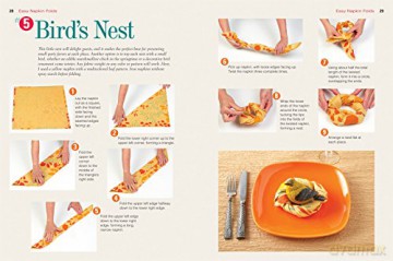 Top 100 Step By Step Napkin Folds - Denise Vivaldo [KSIĄŻKA]