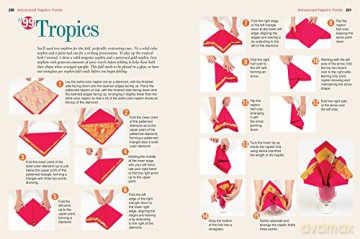 Top 100 Step By Step Napkin Folds - Denise Vivaldo [KSIĄŻKA]