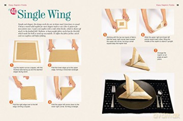 Top 100 Step By Step Napkin Folds - Denise Vivaldo [KSIĄŻKA]