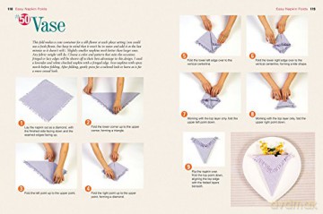 Top 100 Step By Step Napkin Folds - Denise Vivaldo [KSIĄŻKA]