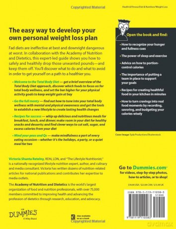 Total Body Diet For Dummies - Consumer Dummies [KSIĄŻKA]