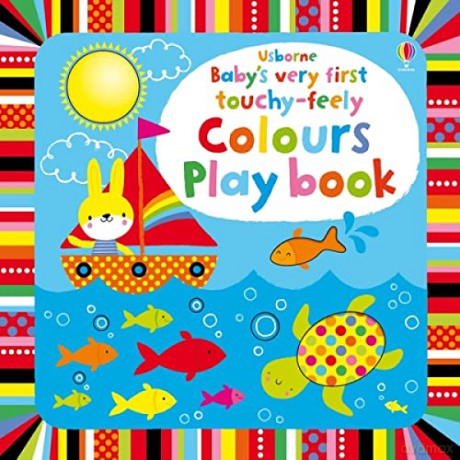 Touchy Feely Colours Play Book - Stella (Ill Baggott [KSIĄŻKA]