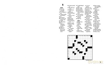 Tough As Nails Crosswords - Stella Zawistowski [KSIĄŻKA]