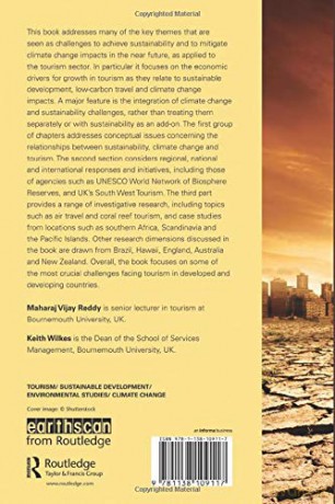 Tourism Climate Change And Sustain [KSIĄŻKA]