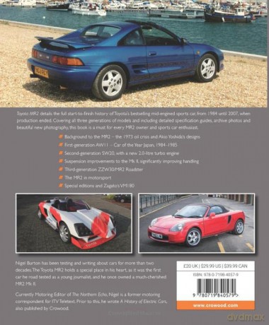Toyota Mr2 - Nigel Burton [KSIĄŻKA]