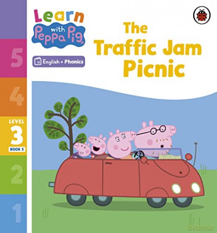 Traffic Jam Picnic Level 3 Book 5 - Peppa Pig [KSIĄŻKA]