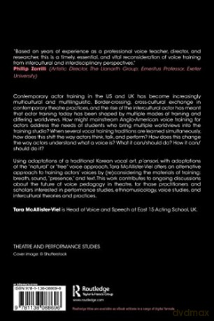 Training Actors Voices Towards An Interc - Tar Mcallister-Viel [KSIĄŻKA]