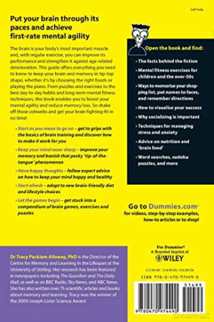 Training Your Brain For Dummies - Tracy P Alloway [KSIĄŻKA]