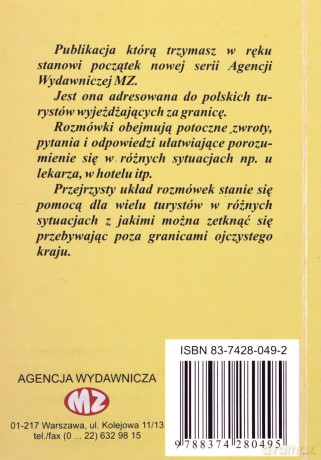 Rozmówki Polsko-Hiszpańskie - Szczepańczyk A. [KSIĄŻKA]