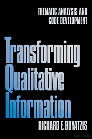 Transforming Qualitative Info - Richard E Boyatzis [KSIĄŻKA]