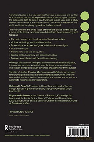 Transitional Justice - Hakeem O. Yusuf [KSIĄŻKA]