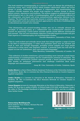 Translanguaging As Transformation - Emilee Moore [KSIĄŻKA]