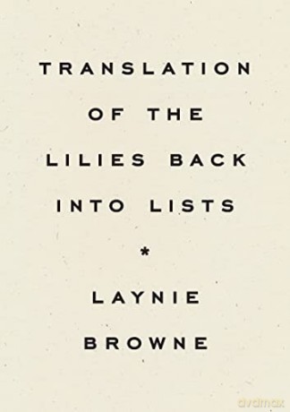 Translating The Lilies Back Into Listsp [KSIĄŻKA]
