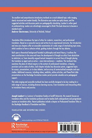 Translation Ethics - Joseph Lambert [KSIĄŻKA]