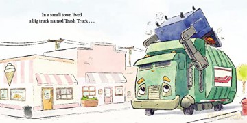 Trash Truck Board Book - Keane Max [KSIĄŻKA]