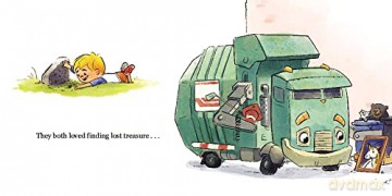 Trash Truck Board Book - Keane Max [KSIĄŻKA]