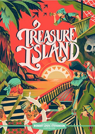 Treasure Island - R L Stevenson [KSIĄŻKA]