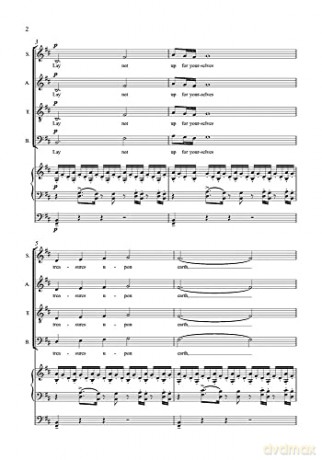 Treasures In Heaven - Jonathan Dove [KSIĄŻKA]