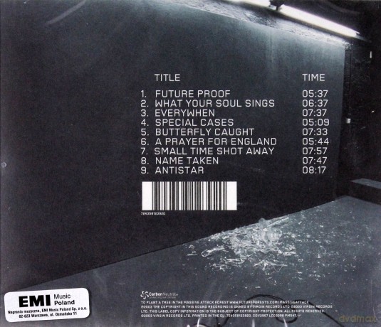 Massive Attack: 100th Window [CD]
