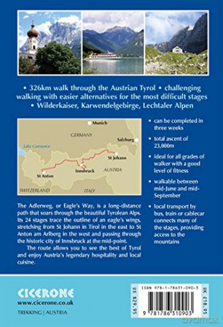 Trekking Austrias Adlerweg - Mike Wells [KSIĄŻKA]