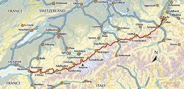 Trekking The Swiss Via Alpina - Kev Reynolds [KSIĄŻKA]